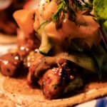 Comida de restaurant bRUMA en Zipolite