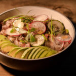 Platillo de restaurante Bruma en Zipolite